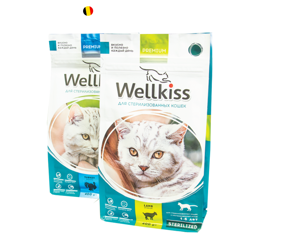 Wellkiss для стерилизованных кошек